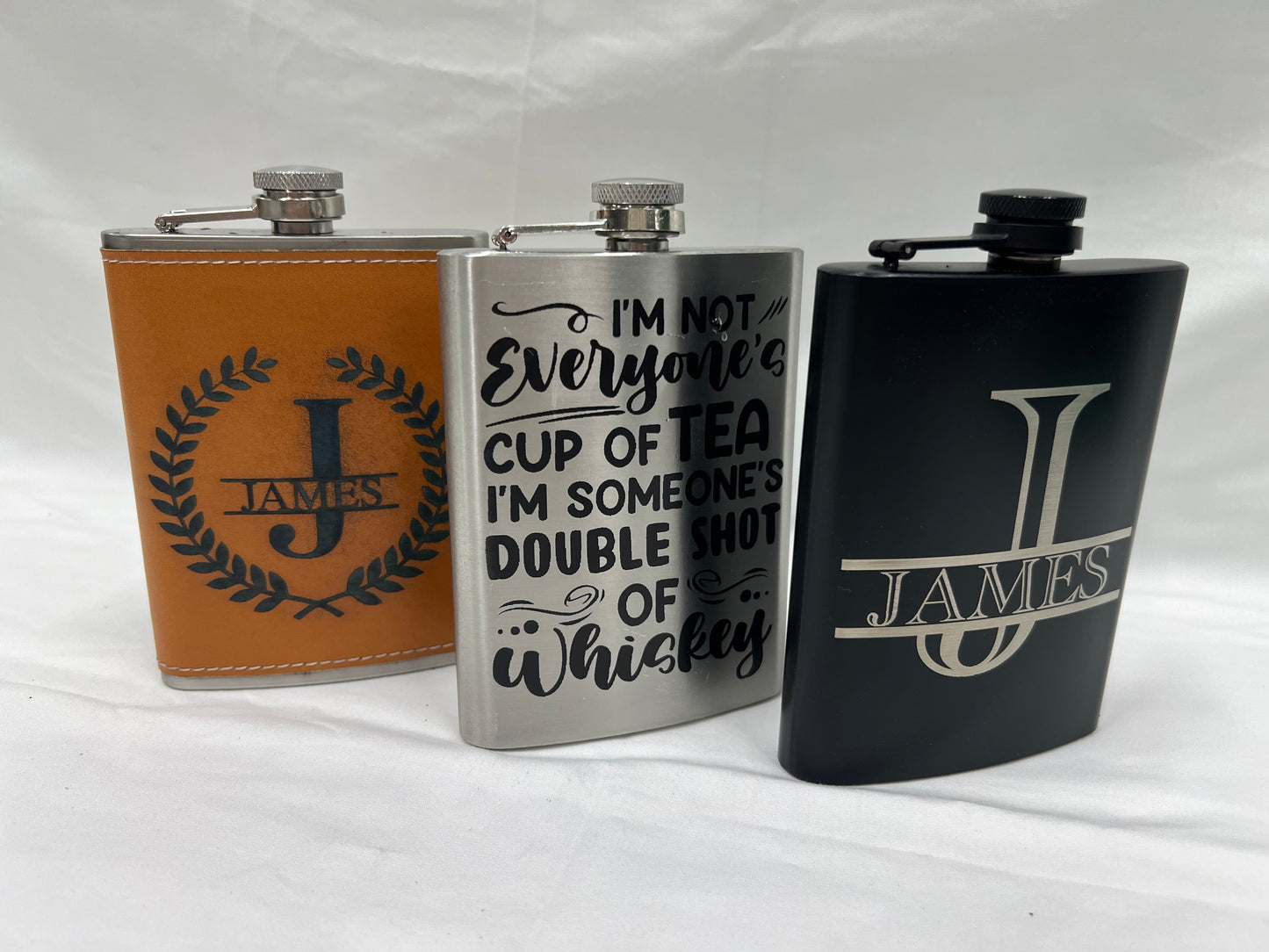 Monogram Flasks