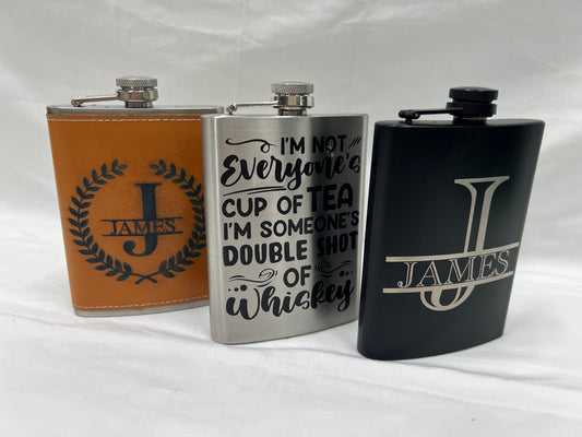 Monogram Flasks